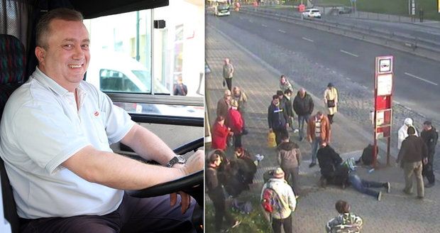 Statečný řidič autobusu! Pomohl zadržet Ukrajince, který zbil a okradl seniora