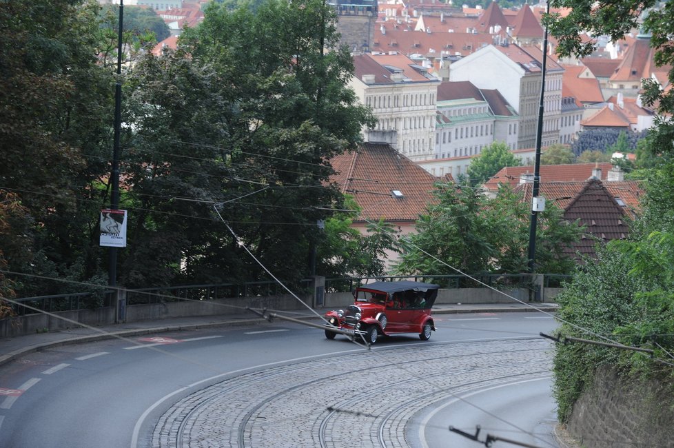 Řidičem historického taxi