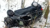 Tragédie u Mutěnic: Senior srážku nepřežil, mladík musel vrtulníkem do Brna