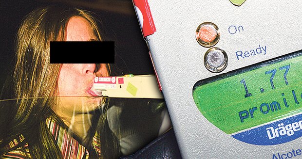 S alkoholem za volant. V Šlapanicích našli o víkendu policisté spící řidičku v křižovatce. Naměřili jí 3,38 promile. Ilustrační foto