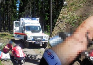 Drát ohradníku přes cestu málem zabil cyklistu: Policie vinila jeho, teď šetří farmáře (ilustrační foto)