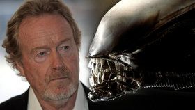 Režisér Ridley Scott se zranil při natáčení snímku Vetřelec: Covenant.