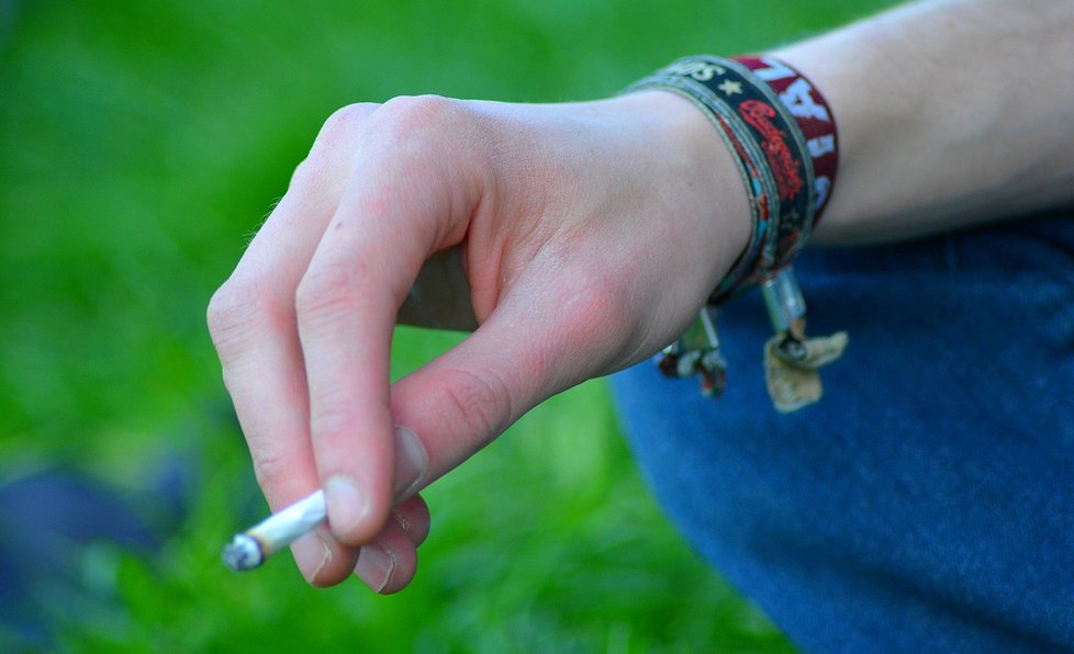 Kouření v trávě