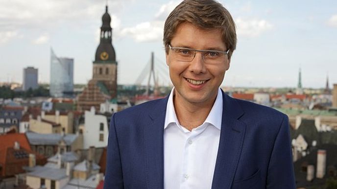 Rižský starosta Nils Ušakovs