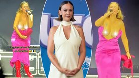Španělská zpěvačka odhodila zábrany i podprsenku: Holá prsa na pódiu! A důvod?