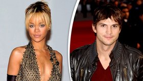 Rihanna a Ashton Kutcher spolu strávili noc