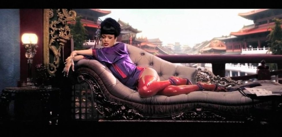 Rihanna jako princezna z Dálného východu