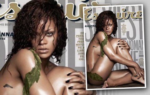 Rihanna se nechala na titulku pánského magazínu Esquire nahá