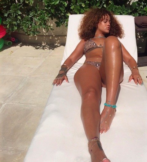 Rihanna na dovolené na Barbadosu