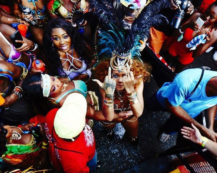 Rihanna na karnevalu Crop Over (2015)