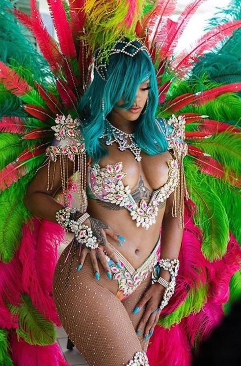 Rihanna na karnevalu Crop Over (2017)