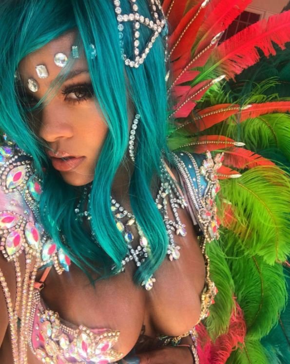 Rihanna na karnevalu Crop Over (2017)