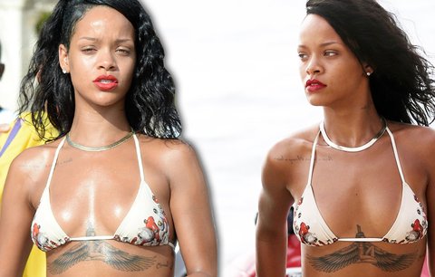 Rihanna chce být za každou cenu sexy: Prsa dává na odiv v minibikinách!