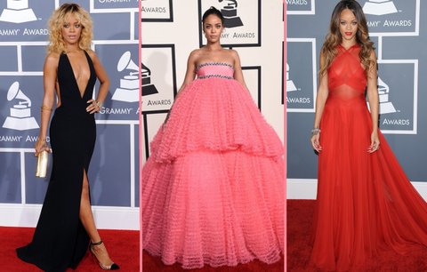 Zpěvačka Rihanna: Královna luxusních rób a změny image!