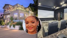 Zpěvačka Rihanna má v Hollywoodu sídlo za 150 milionů.