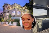 Rihanna si potrpí na luxus: V Hollywoodu má honosné sídlo za 150 milionů