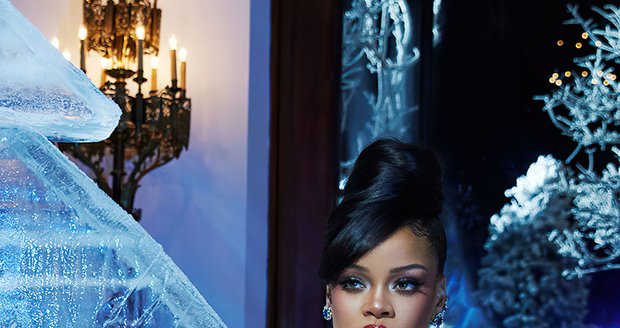 Rihanna předvedla novou kolekci spodního prádla.