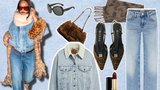 Rihanna ukazuje letošní trendy: Luxusní street style z denimu a kožešiny