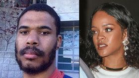 Zpěvačka Rihanna prožívá perné časy: Obtěžuje ji nebezpečný úchyl.