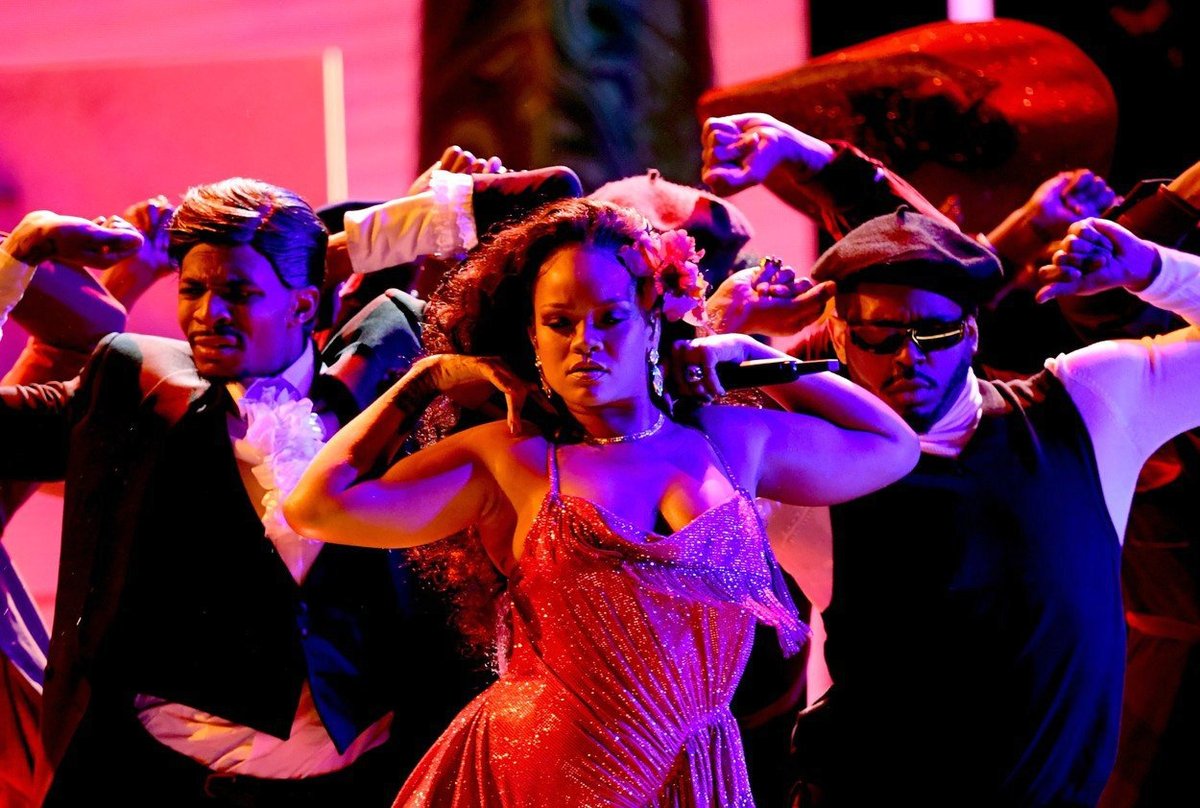 Rihanna na udílení Grammy