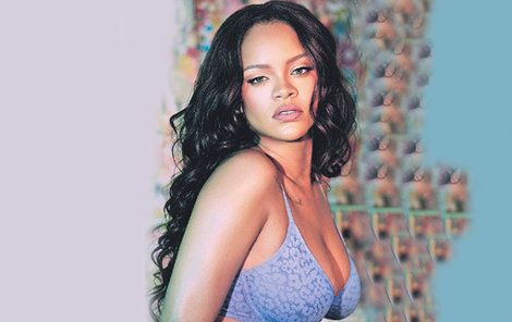 Rihanna je mistryní dráždivých póz a smyslných pohledů.