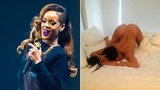 Ze zpěvačky pornohvězdou? Takhle se fotí nahá Rihanna v posteli!