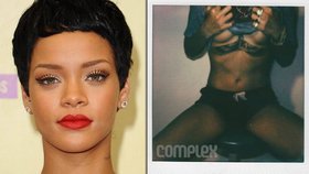 To je síla: Rihanna opět vystavila prsa s tetováním