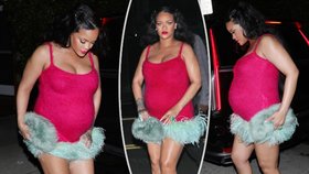 Těhotná Rihanna