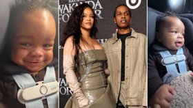 Rihanna ukázala roztomilého synka