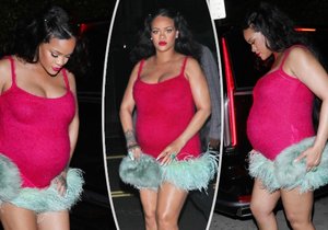 Těhotná Rihanna