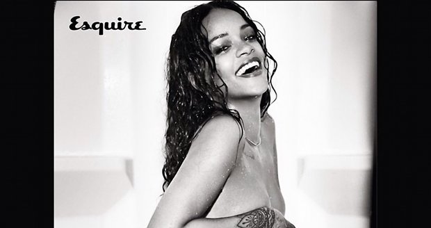 Ano, nešálí vás zrak, Rihanna si myje...