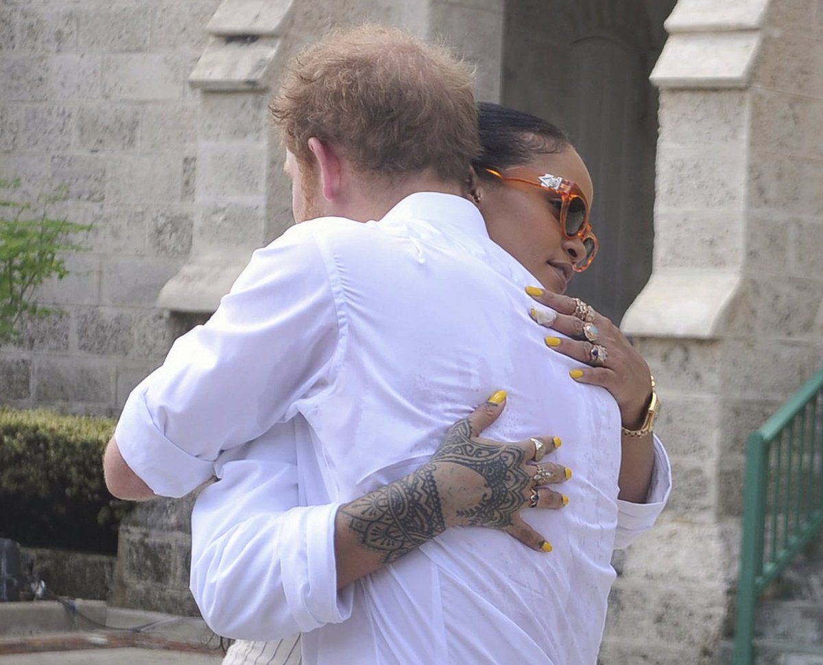 Rihanna a princ Harry.