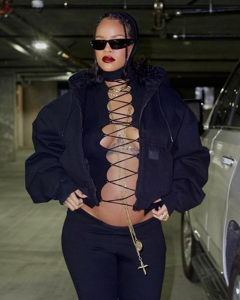 Těhotná Rihanna