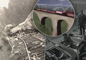 Z viaduktu u Řikonína spadly dva vagony s cestujícími 11. prosince 1970, 31 lidí zemřelo.