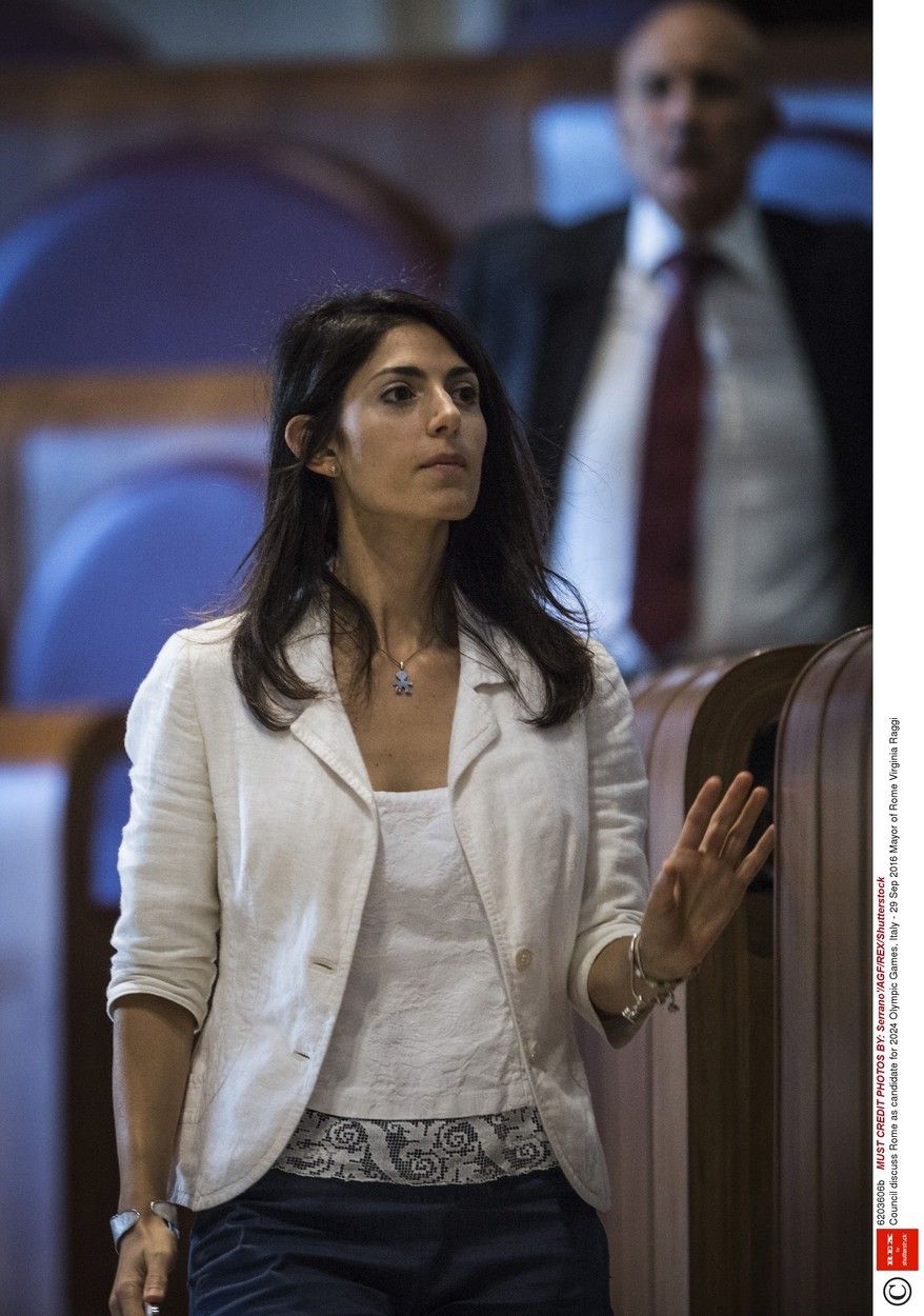 Starostka Říma Virginia Raggi