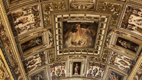 Vatikán: Vnitřek Vatikánských muzeí (květen 2023)