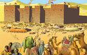 Představa výtvarníka o životě na pouštní hranici říše římské