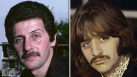 Peta Besta (vlevo) nahradil ve skupině Beatles Ringo Starr (vpravo)