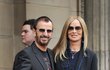 Na svatbu přijel i jeden z členů kapely Beatles Ringo Starr se svou manželkou Barbarou Bach 