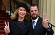 Ringo Starr s manželkou Barbarou.