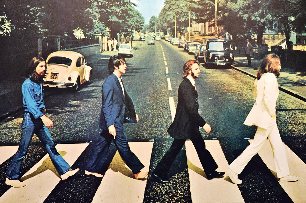 Obal slavného alba Beatles Abbey Road