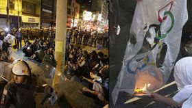 Před zahájením olympiády i během něj se v Riu demonstrovalo. Proti prezidentovi, ale i hrám - došlo i na pálení olympijské vlajky.