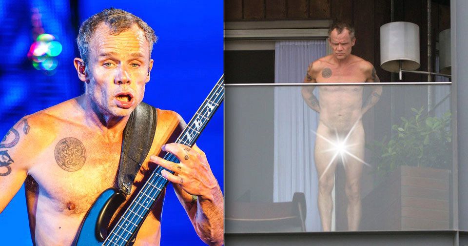 Naháč Flea z Red Hot Chili Peppers: Vystavoval se nahý na balkoně!