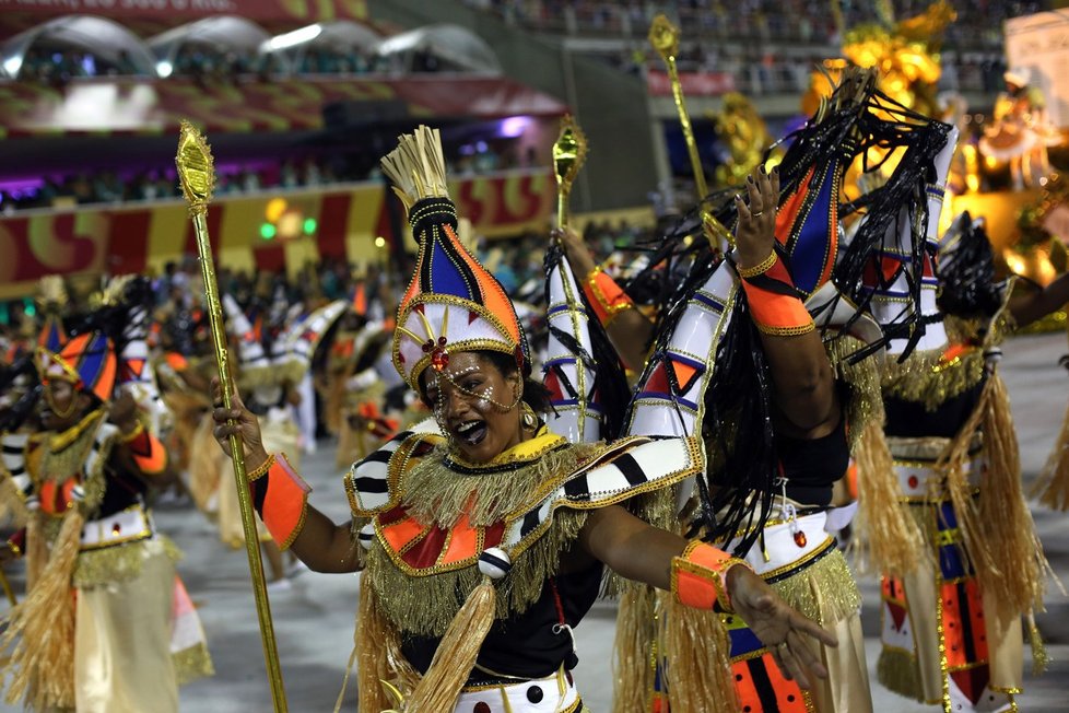 Karneval v Riu de Janeiro 2017