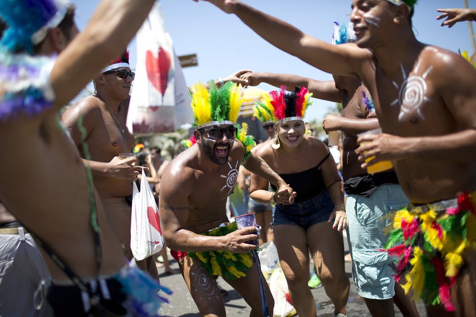 Karneval v Riu de Janeiro 2017