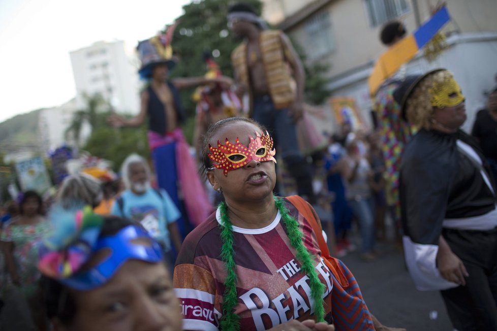 Karneval v Riu de Janeiro 2017