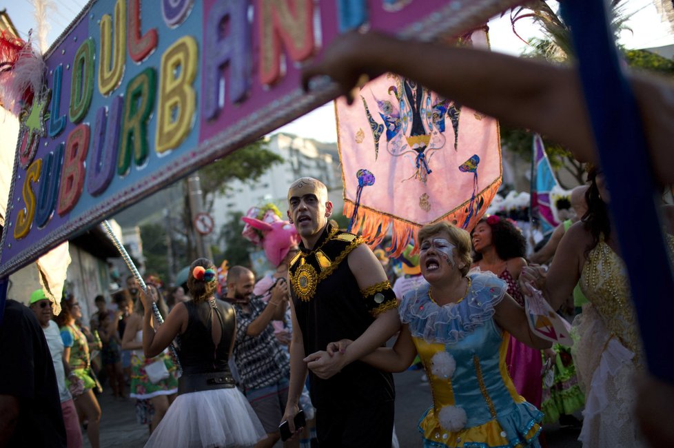 Karneval v Riu de Janeiro 2017