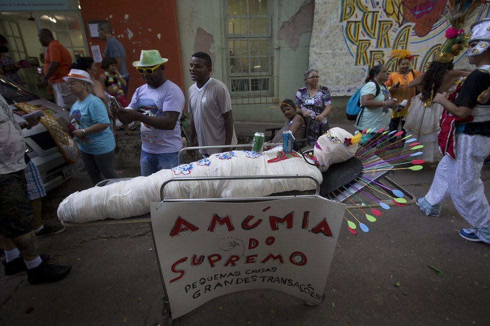 Karneval v Riu de Janeiro 2017