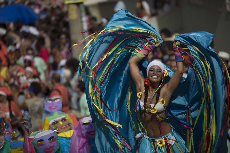 Karneval v Riu de Janeiro 2017