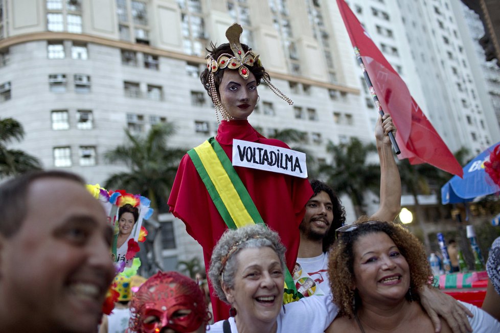 Karneval v Riu de Janeiro 2017